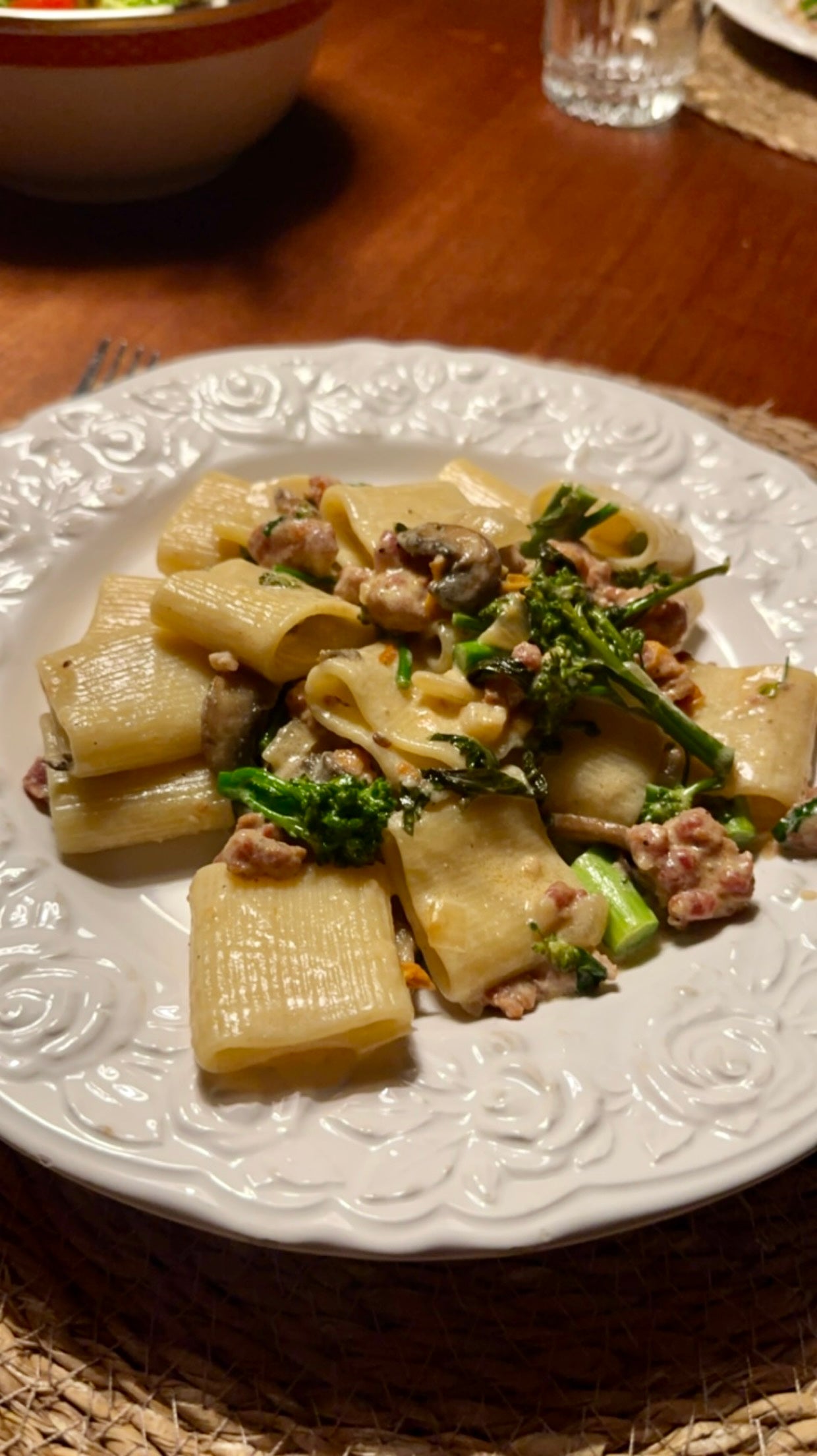 Rigatoni med Salsiccia AKA Pasta med pølse