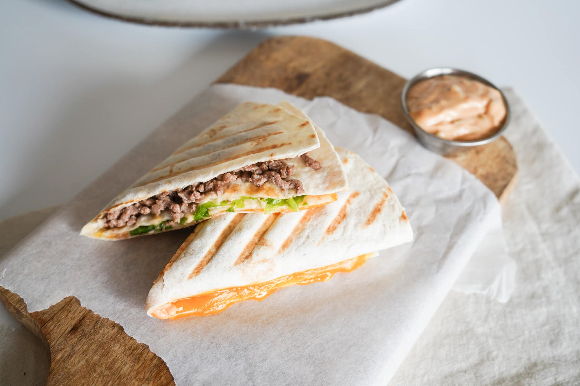 Big Mac quesadillas