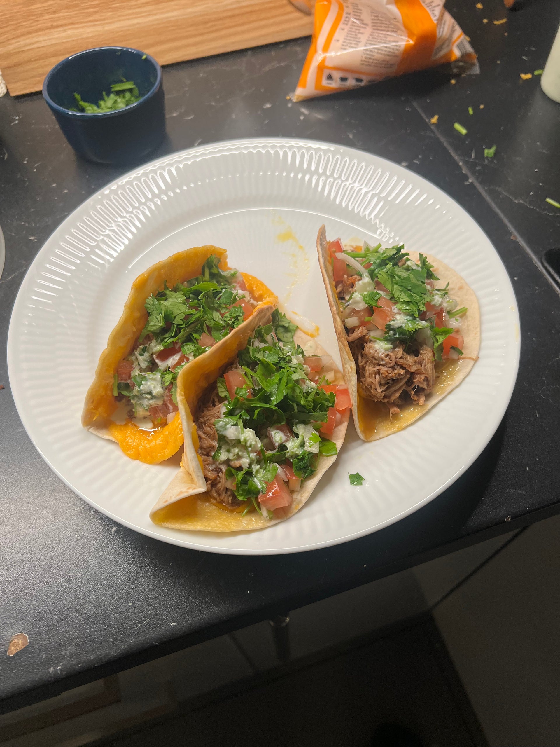 taco med carnitas