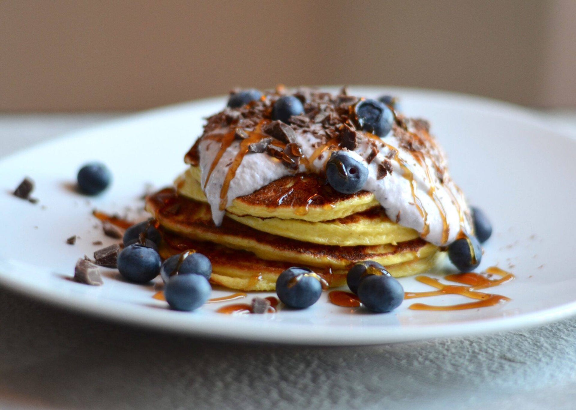 Proteinpandekager med hytteost